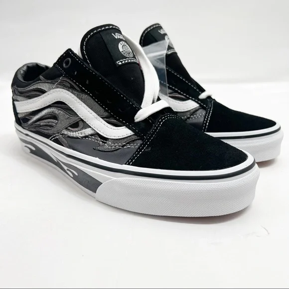 Vans Old Skool X A$AP Rocky X Worldwide Black Flame - Picture 6 of 13